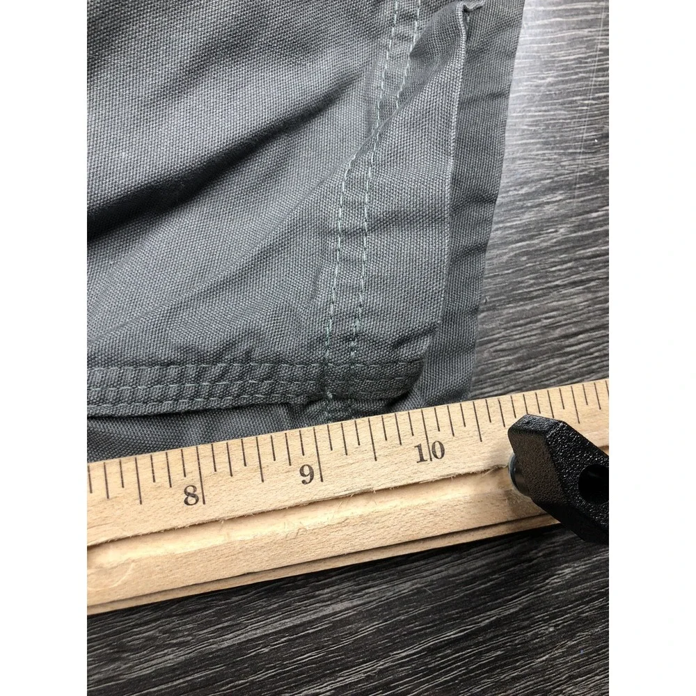 Carhartt Original Fit Shorts Mens 40x10 Gray Canvas Utility Workwear Rugged B147